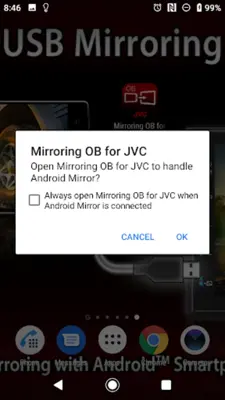 Mirroring OB for JVC android App screenshot 1